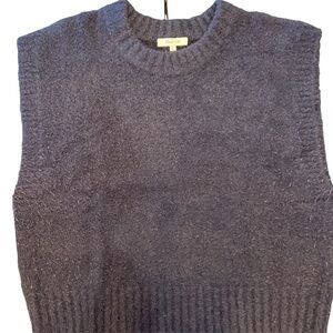 Madewell Women's Deep Blue Crewneck Sweater